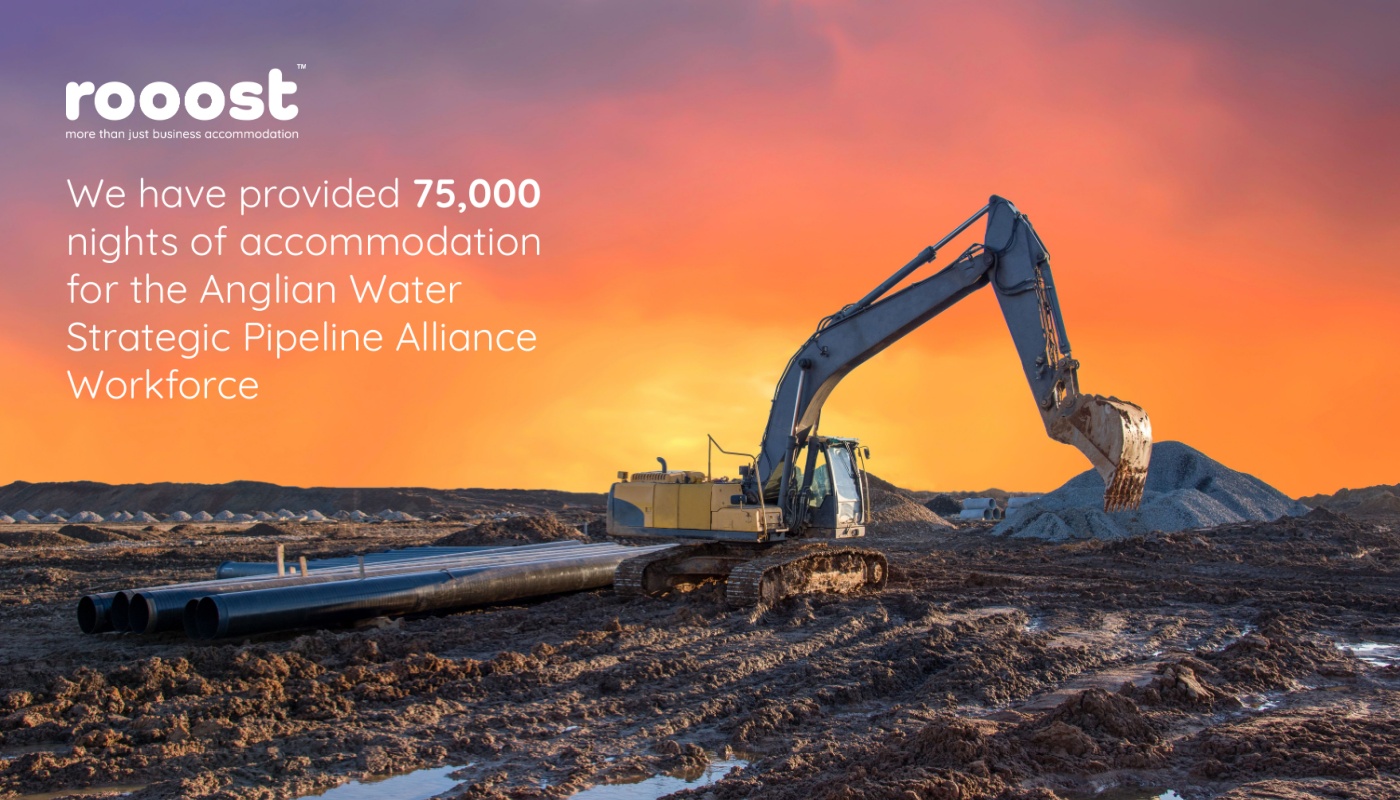 Supporting Anglian Water’s Strategic Pipeline Alliance: 75,000 Nights and Counting