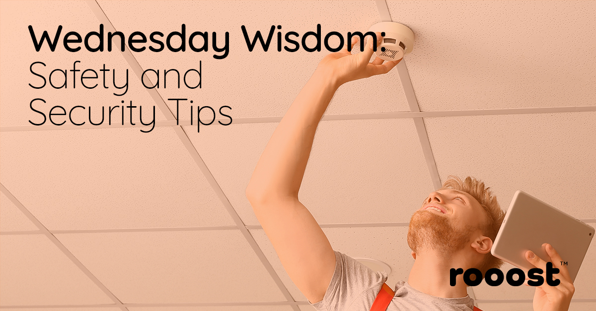 Wednesday Wisdom: Safety and Security Tips